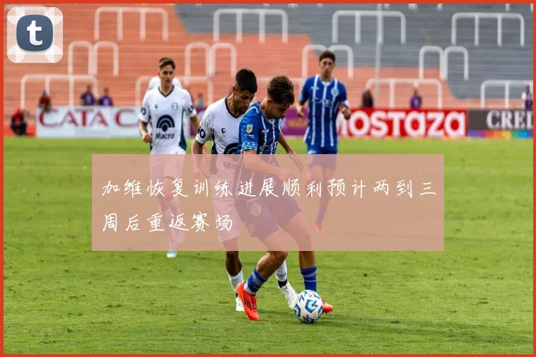 加维恢复训练进展顺利预计两到三周后重返赛场